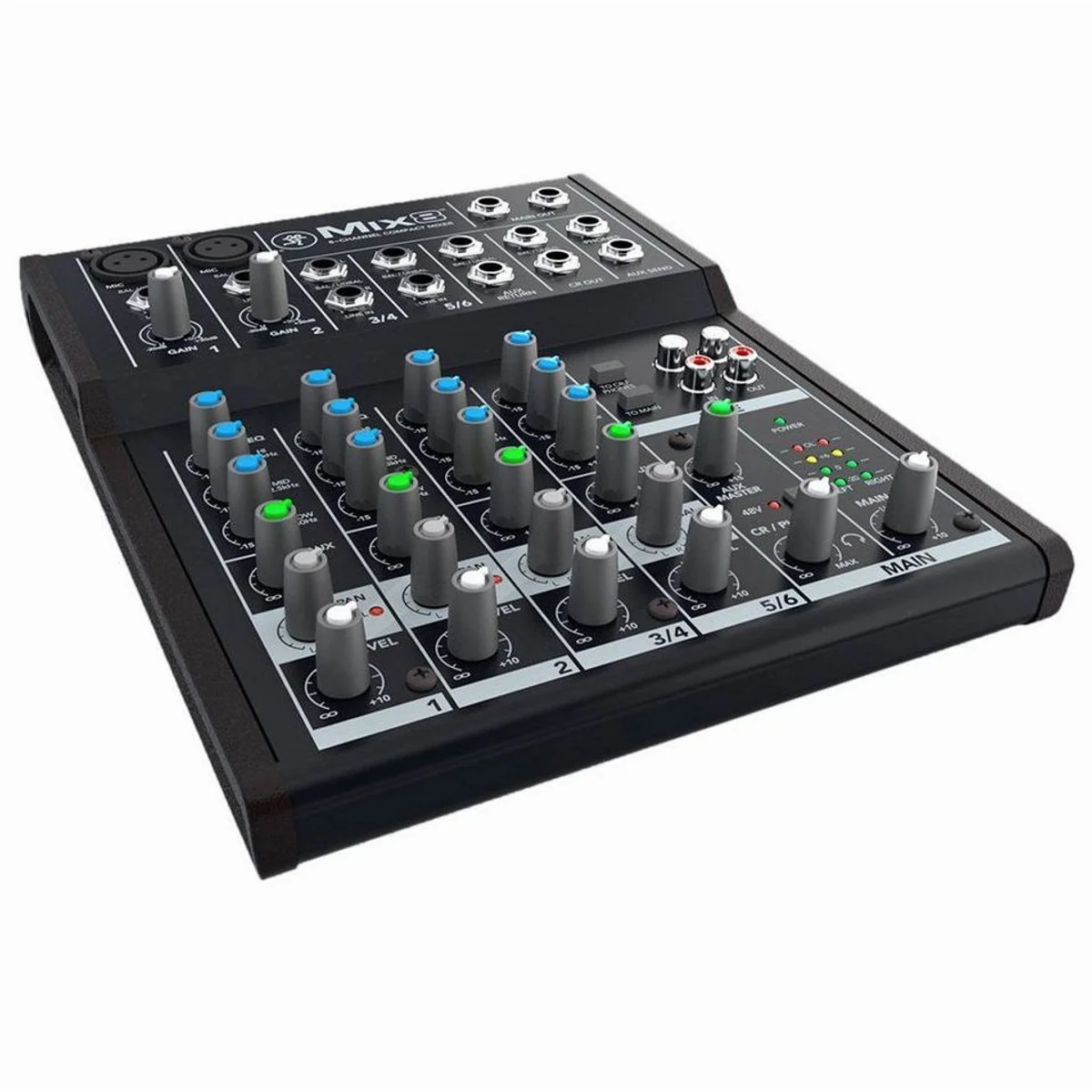 MACKIE Mix8 8-Kanal Kompaktmixer, hochwertige Audioqualität und vielseitige Anschlussmöglichkeiten 3