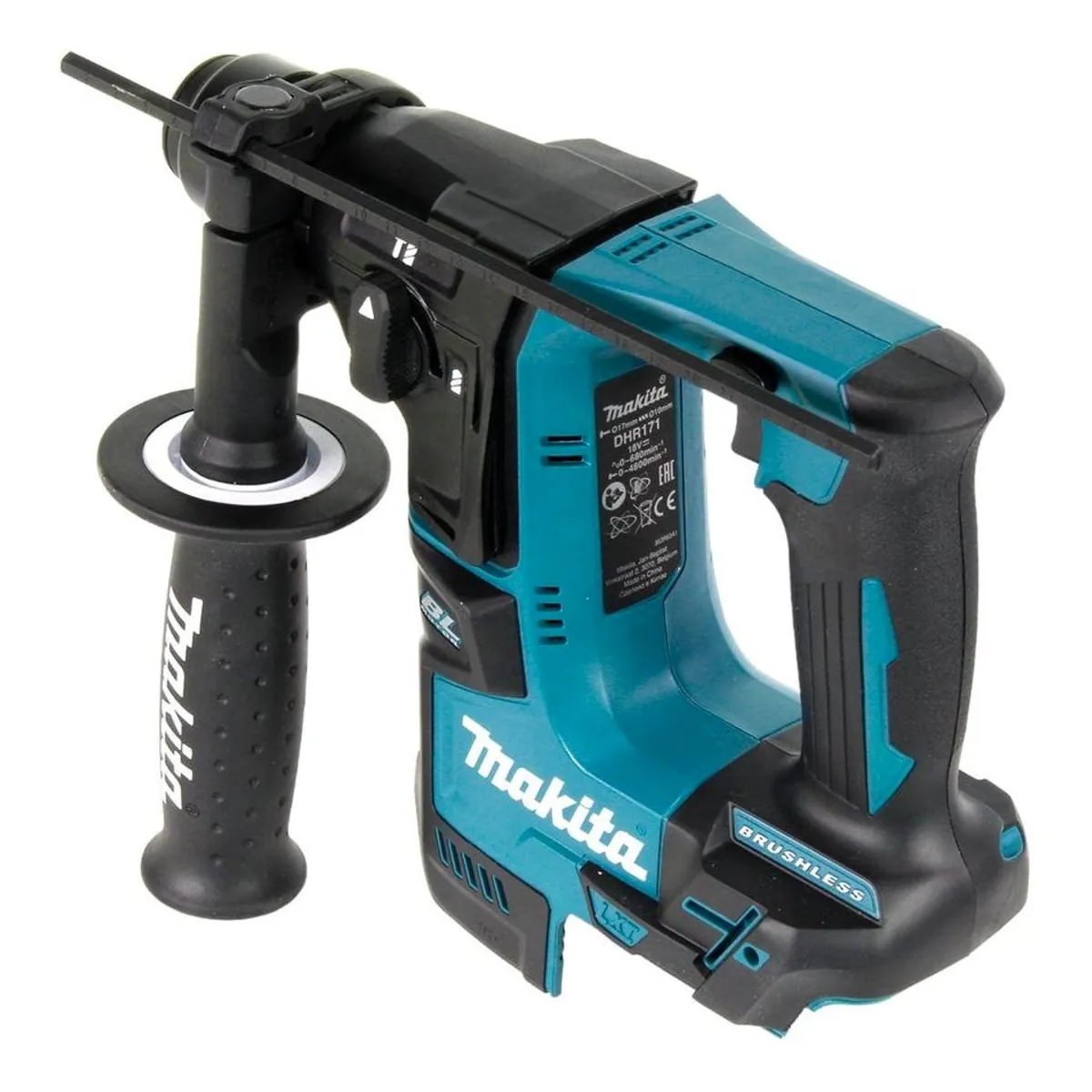 Makita DHR 171 Akku-Bohrhammer, leistungsstark, kompakt, vielseitig — inkl. 65-teiligem Zubehörset 4