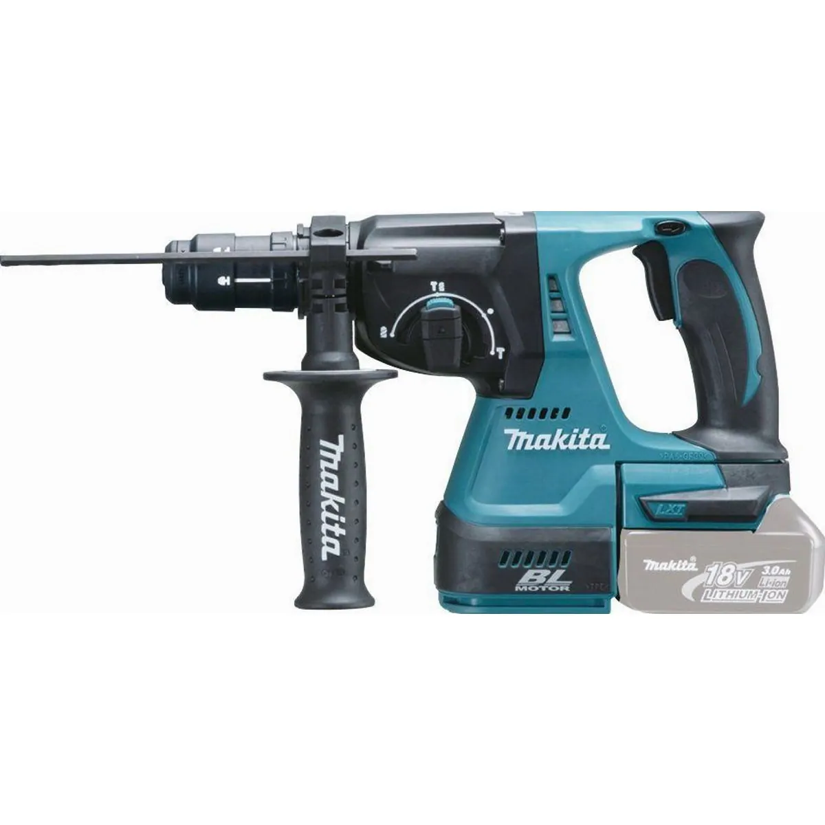 Makita DHR243Z Akku-Kombibohrhammer, max. 950 U/min, SDS+ — kraftvoll, vielseitig, kabellos