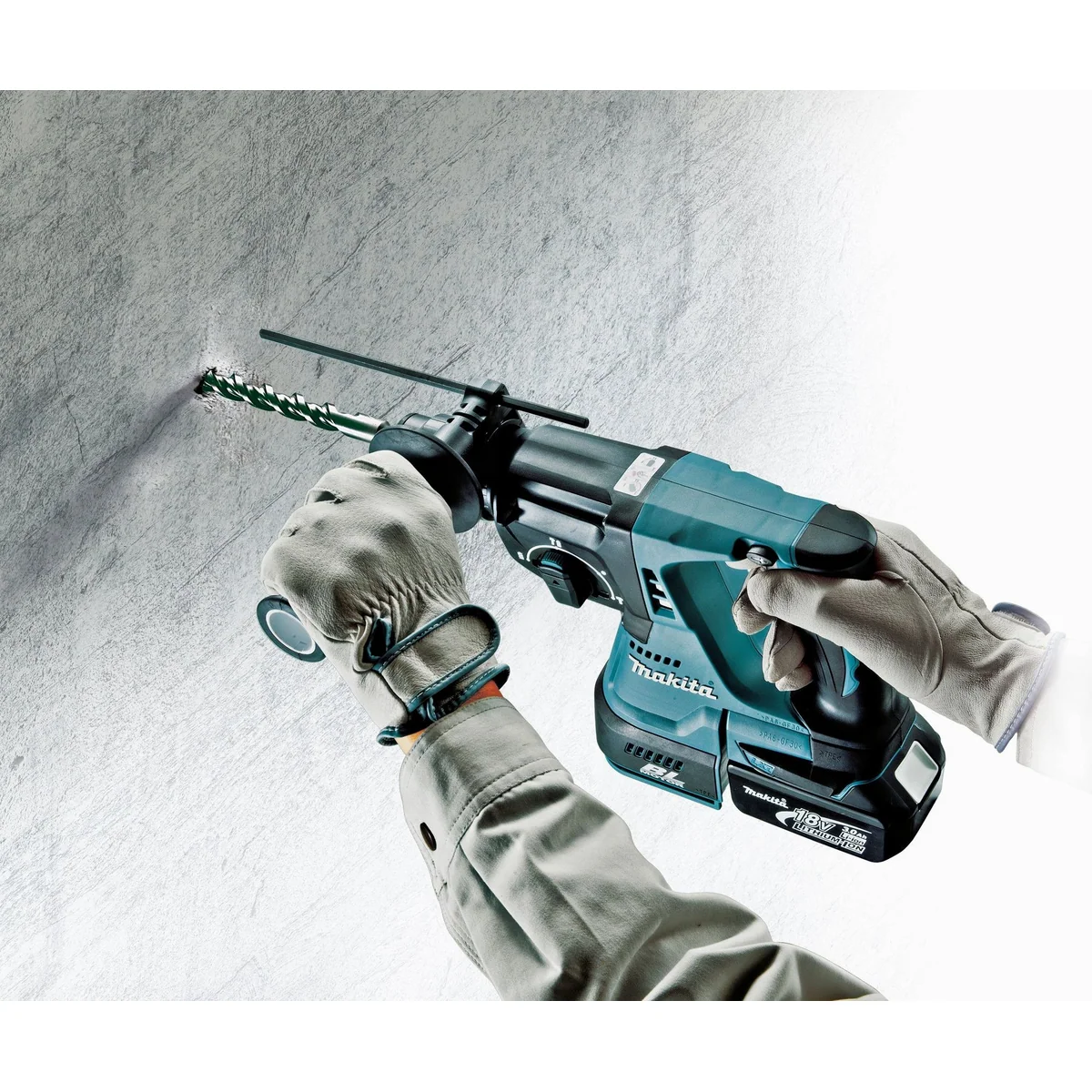 Makita DHR243Z Akku-Kombibohrhammer, max. 950 U/min, SDS+ — kraftvoll, vielseitig, kabellos 2