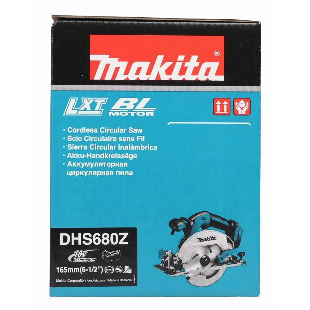 Makita DHS680Z Akku-Handkreissäge, 57 mm Schnitttiefe, 18 V Leistung 3