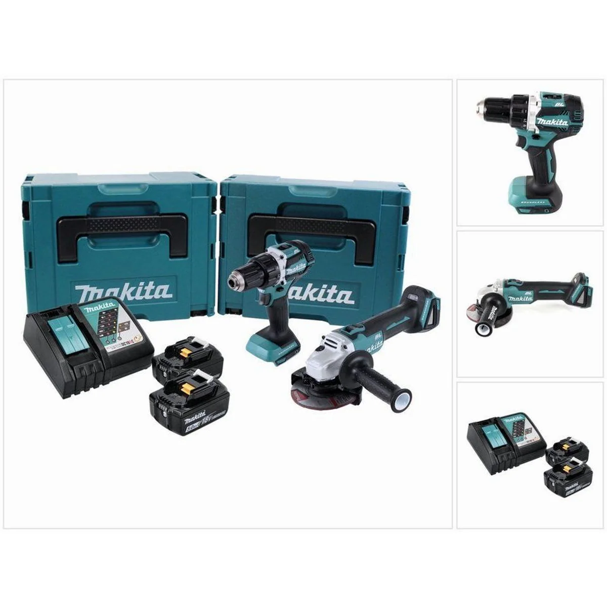 Makita DLX 2190 TJ1 Akku Combo Kit, leistungsstark und vielseitig
