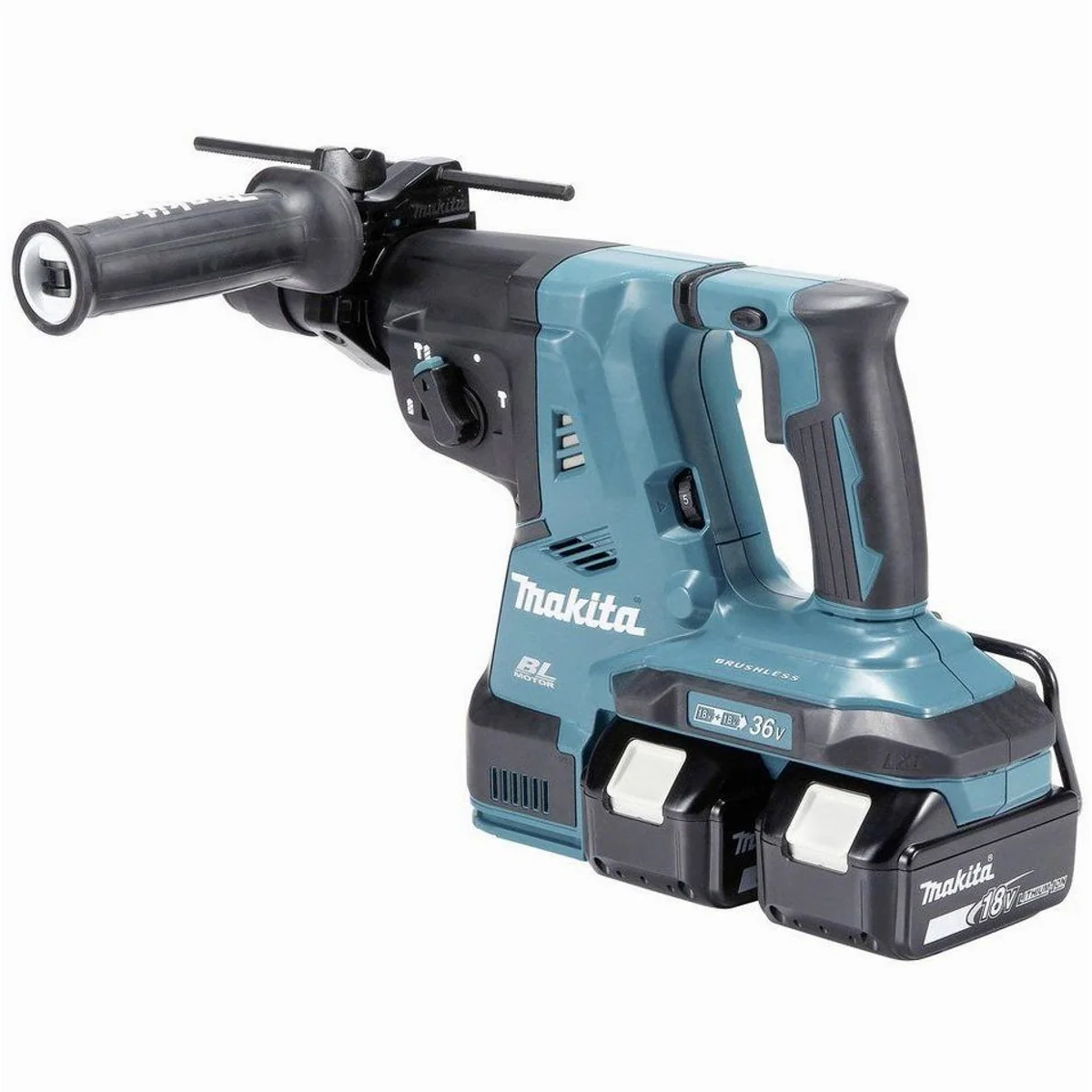 Makita DHR283ZJU Akku-Kombihammer, 18 V, Bürstenloser Motor, SDS-Plus-Schnellwechselfutter 3