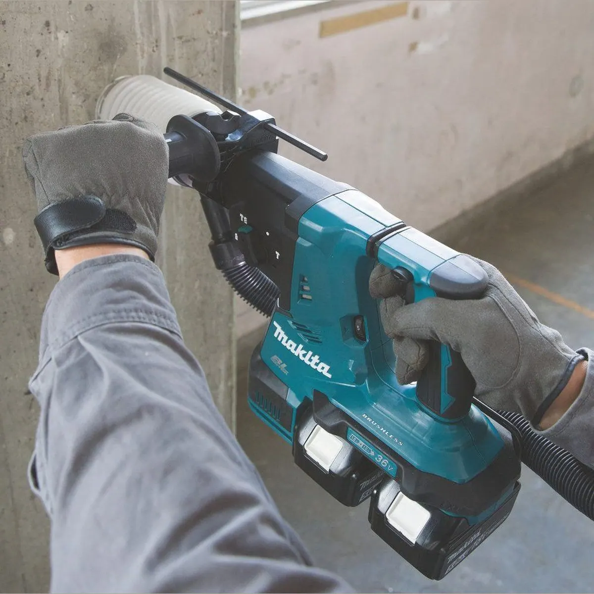 Makita DHR281ZJ Akku-Kombibohrhammer, kraftvoll mit 980 U/min, SDS-PLUS — inkl. Aufbewahrungskoffer 2