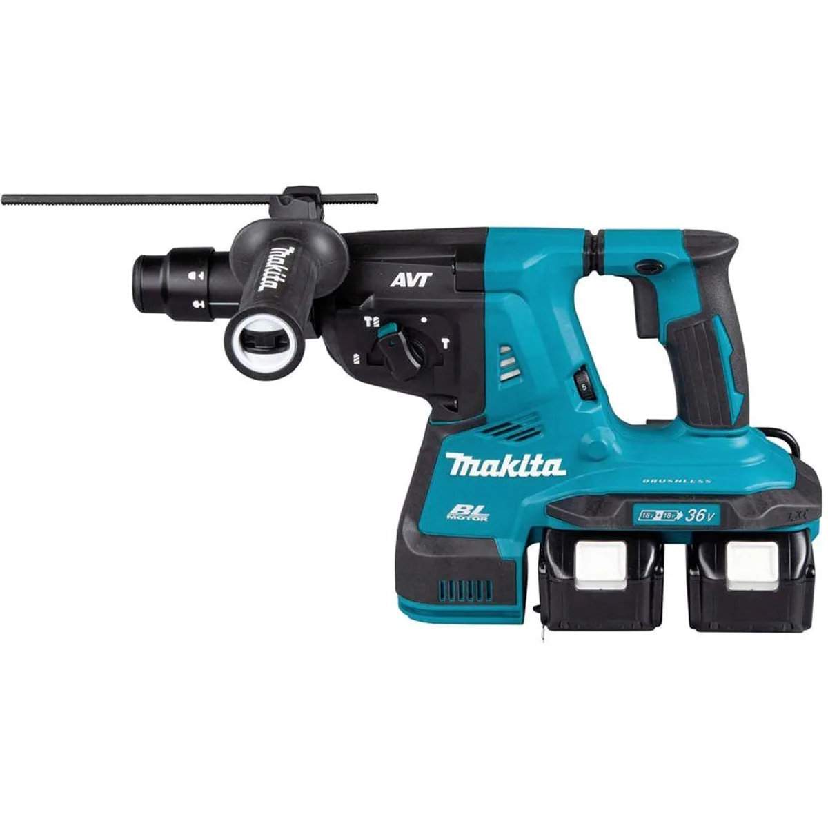 Makita DHR281ZJ Akku-Kombibohrhammer, kraftvoll mit 980 U/min, SDS-PLUS — inkl. Aufbewahrungskoffer 3