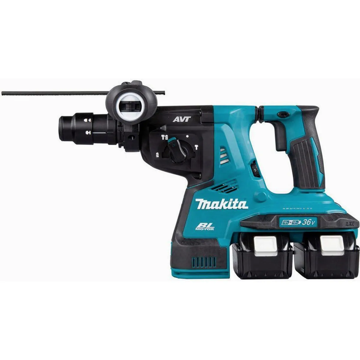 Makita DHR281ZJ Akku-Kombibohrhammer, kraftvoll mit 980 U/min, SDS-PLUS — inkl. Aufbewahrungskoffer 4