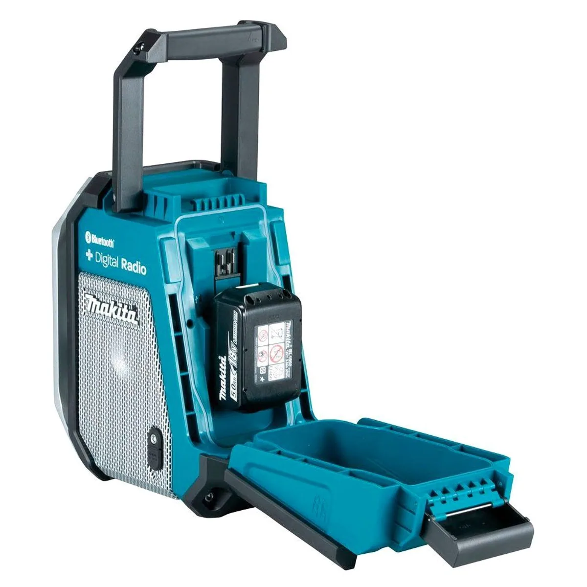 Makita DMR115 Baustellenradio, Digitalradio, FM-Tuner, Bluetooth-Funktion 5
