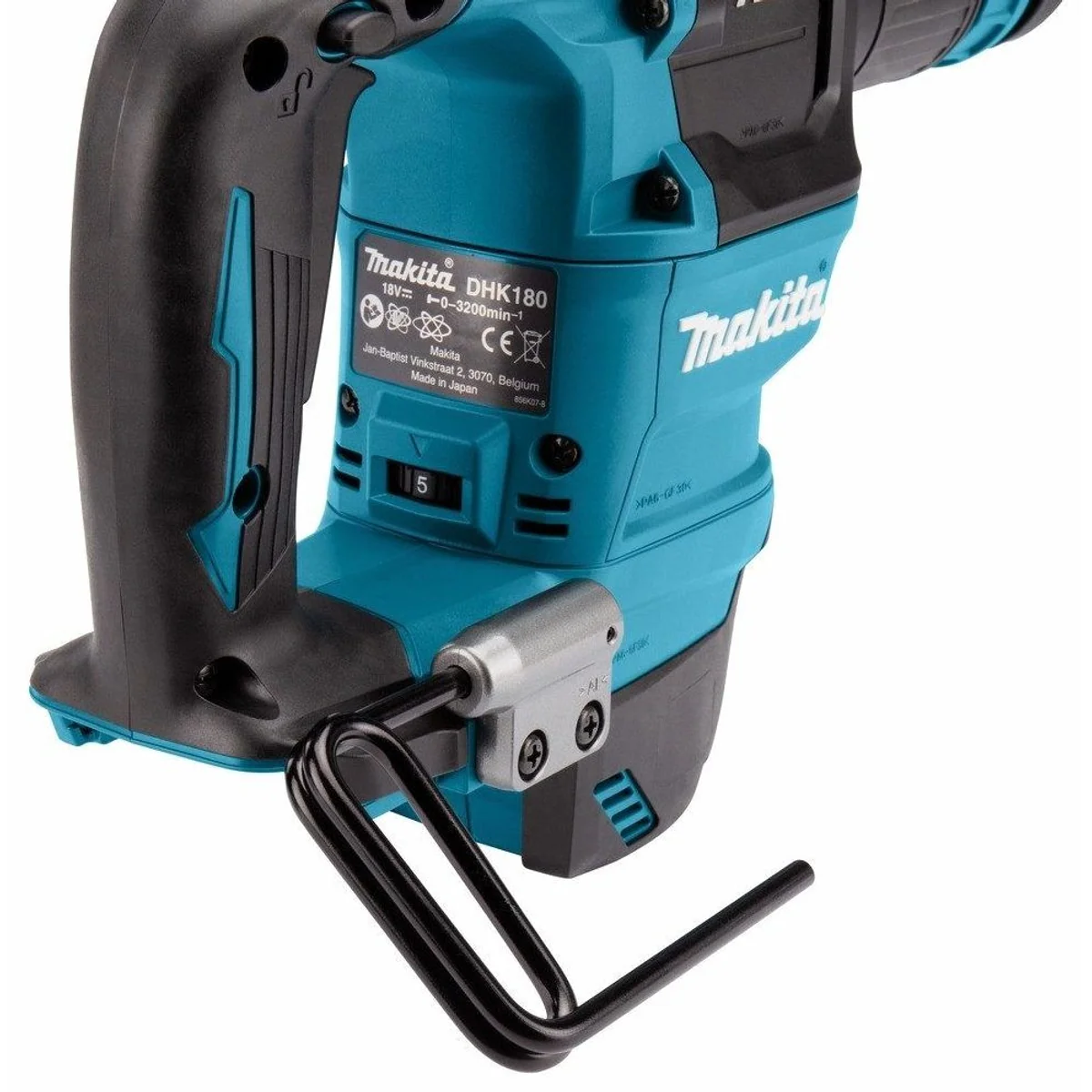 Makita DHK180Z Akku-Meißelhammer, leistungsstark, SDS-plus-Aufnahme, 18V 3