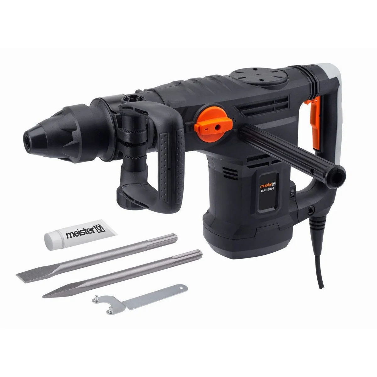 meister Abbruchhammer MAH 1600-1, 1600 Watt, 25 Joule Schlagenergie, SDS-Max Aufnahme