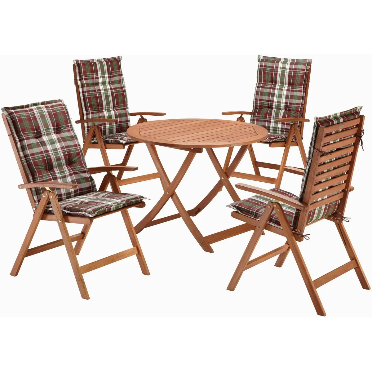 MERXX Garten-Essgruppe Borkum, hochwertige Materialien und komfortable Sessel 2