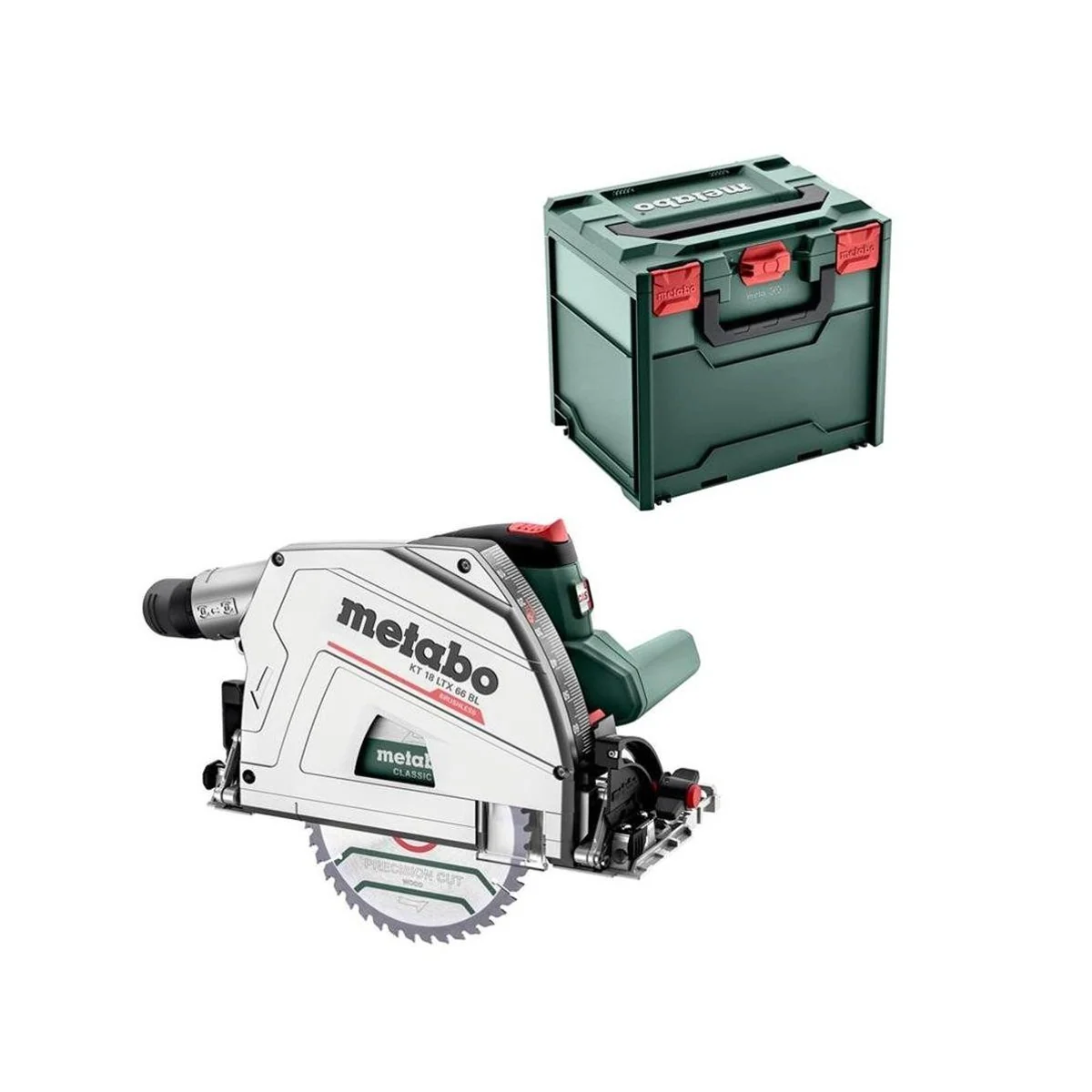 Metabo KT 18 LTX 66 BL Tauchsäge, Präzision, Vielseitigkeit, Brushless-Motor