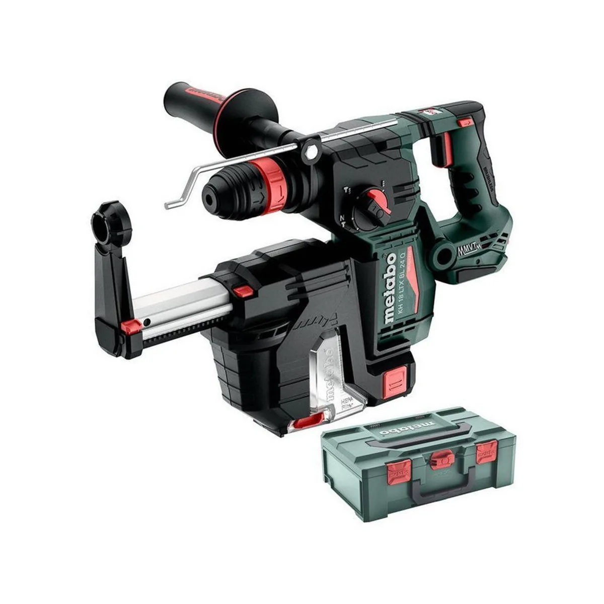 Metabo Akku-Kombihammer KH 18 LTX BL 24 Q Set ISA, leistungsstark & kompakt