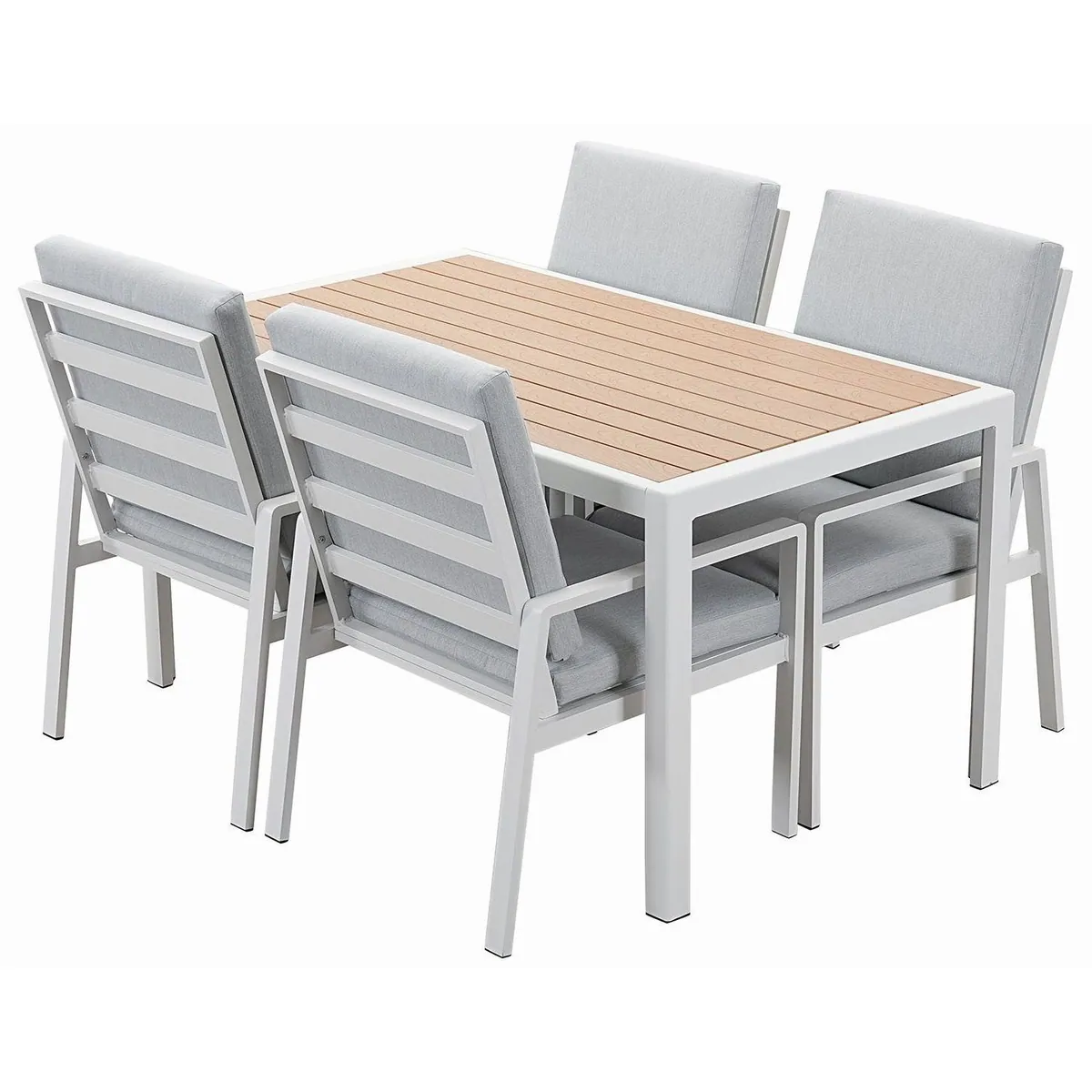 MeXo Gartenlounge-Set, Aluminium, wetterfest & pflegeleicht — ergonomisch, vielseitig, stilvoll 2