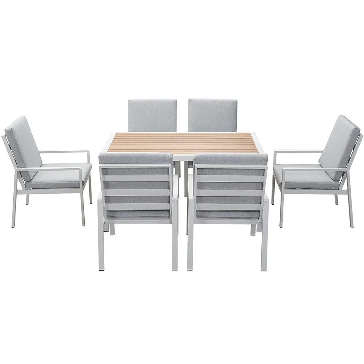 MeXo Gartenlounge-Set, hochwertige Materialien, ergonomisches Design, pflegeleichte Tischplatte 2