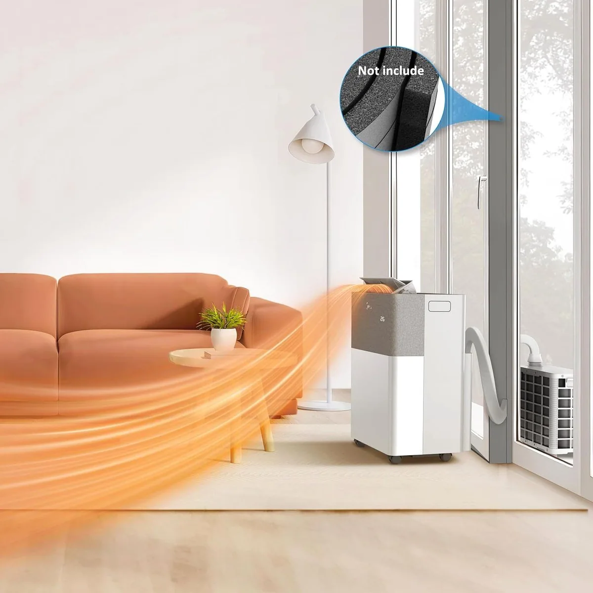 Midea PortaSplit 3,5 kW Klimaanlage, 4-in-1 Funktionalität, kompakte Bauweise 2