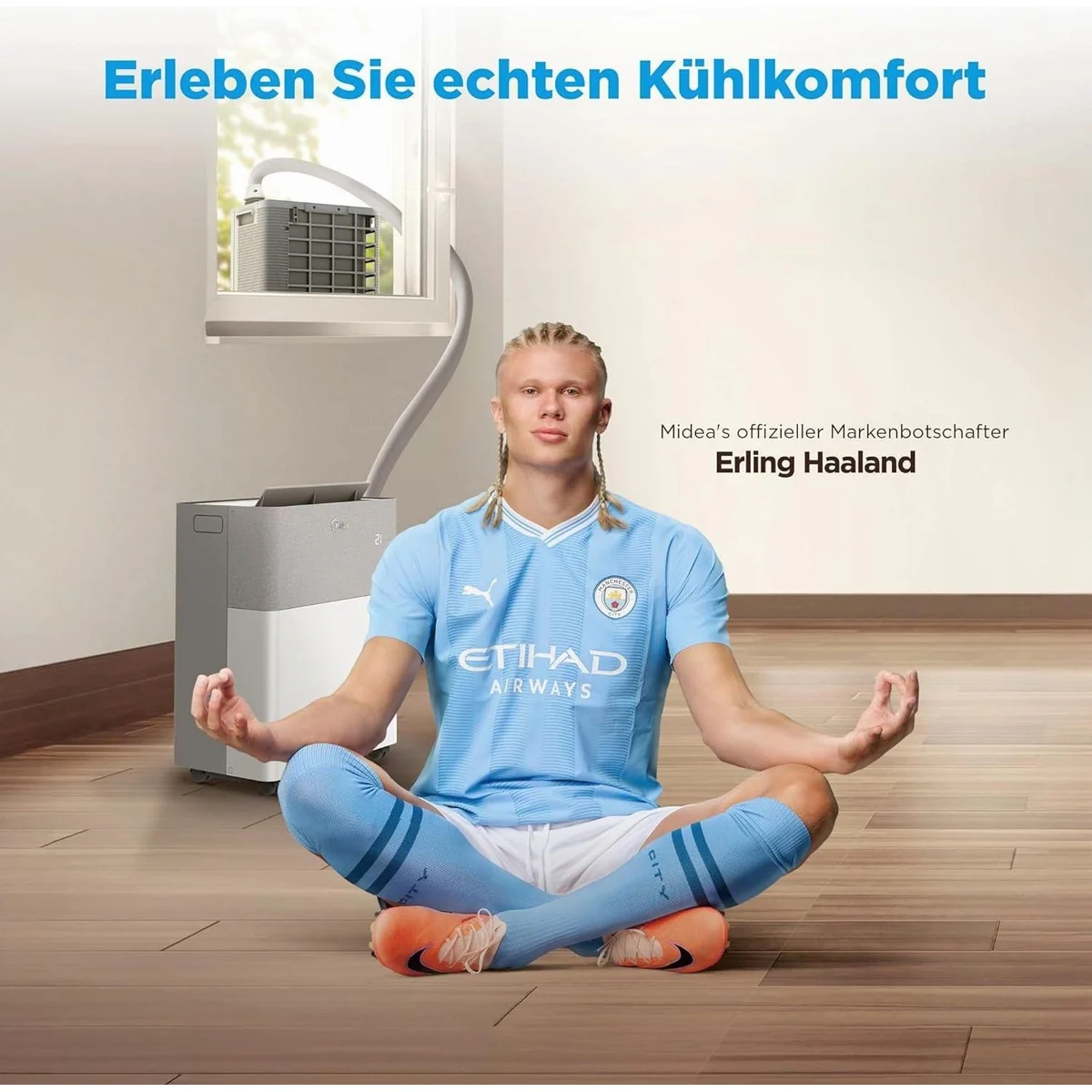Midea PortaSplit 3,5 kW Klimaanlage, 4-in-1 Funktionalität, kompakte Bauweise 3
