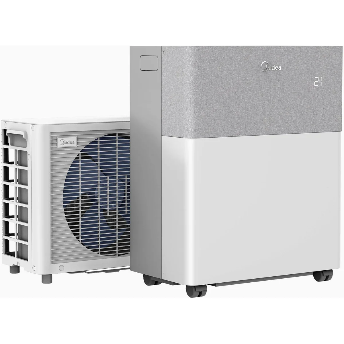Midea PortaSplit Cool Klimagerät, 3-in-1 Lösung für Räume bis 28m² — Kühlen, Entfeuchten, Ventilieren 5