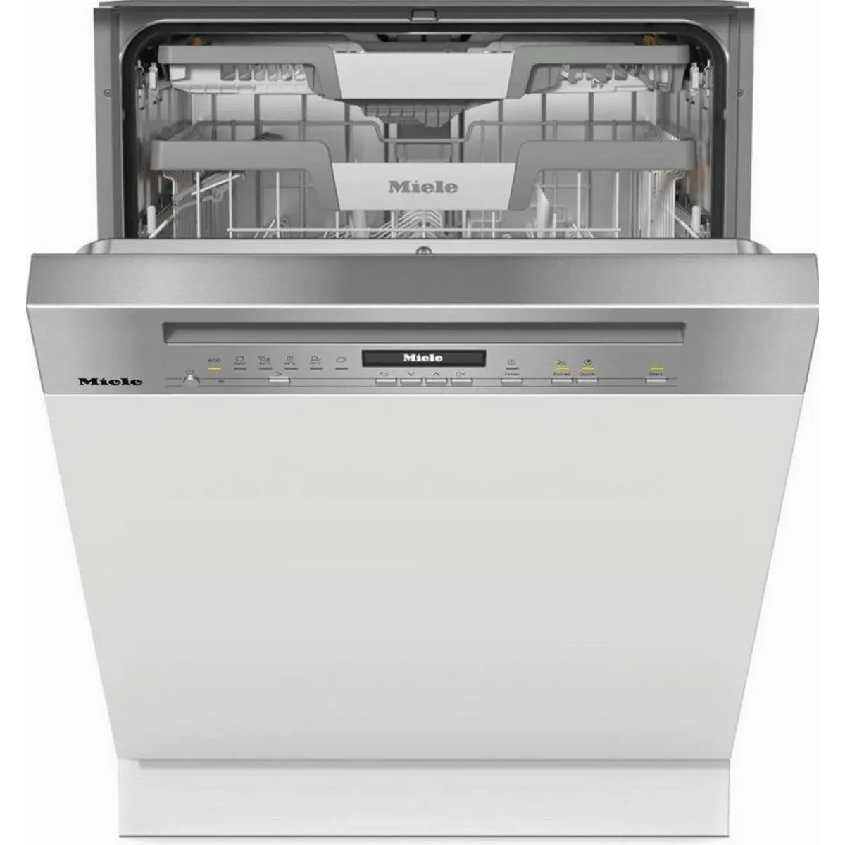 Miele G 7210 SCi, teilintegrierbarer Geschirrspüler, 14 Maßgedecke, effiziente Reinigung