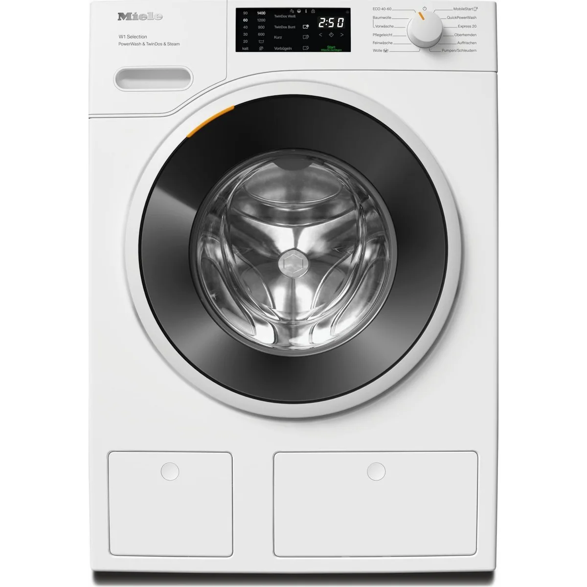 Miele WSG883 WCS PWash&TDos&Steam, 9 kg Fassungsvermögen, 1400 U/min 2