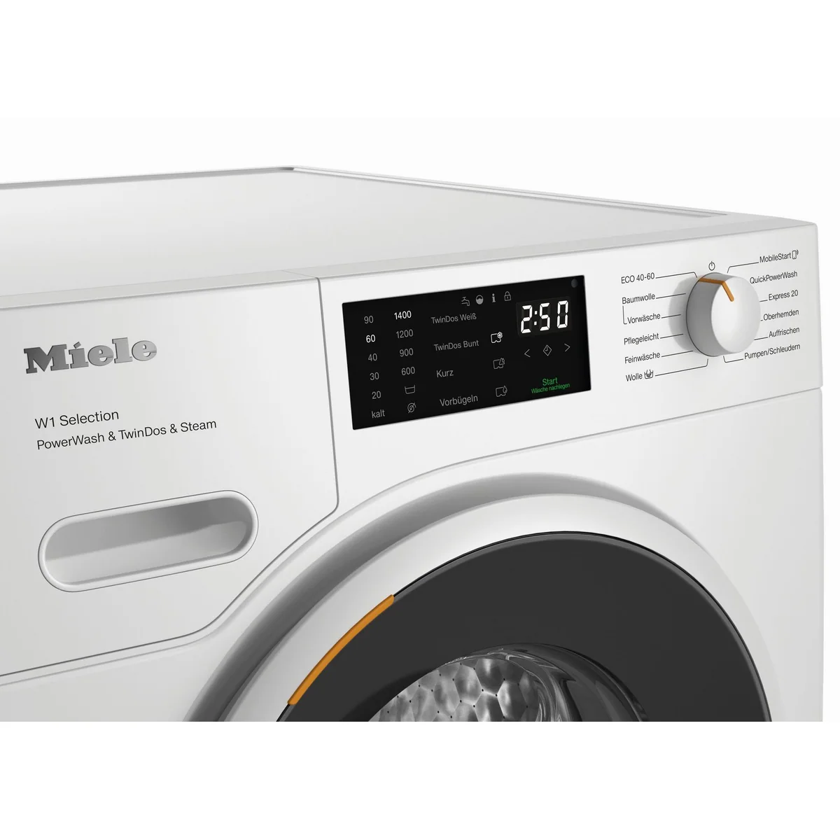 Miele WSG883 WCS PWash&TDos&Steam, 9 kg Fassungsvermögen, 1400 U/min 3
