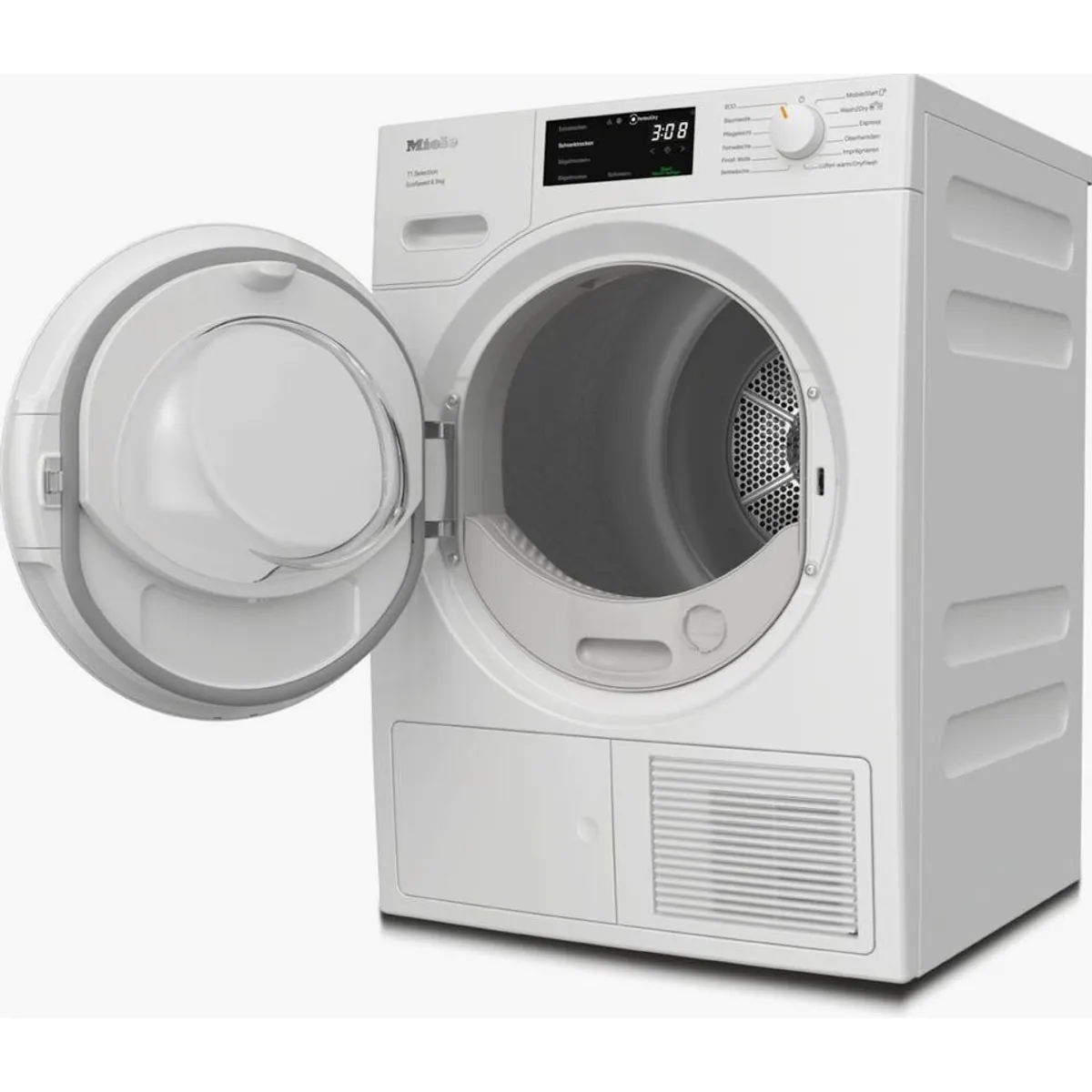 Miele TSC643WP Wärmepumpentrockner, EcoSpeed & 8 kg Kapazität — Langlebigkeit, Effizienz, Premium-Wäschepflege