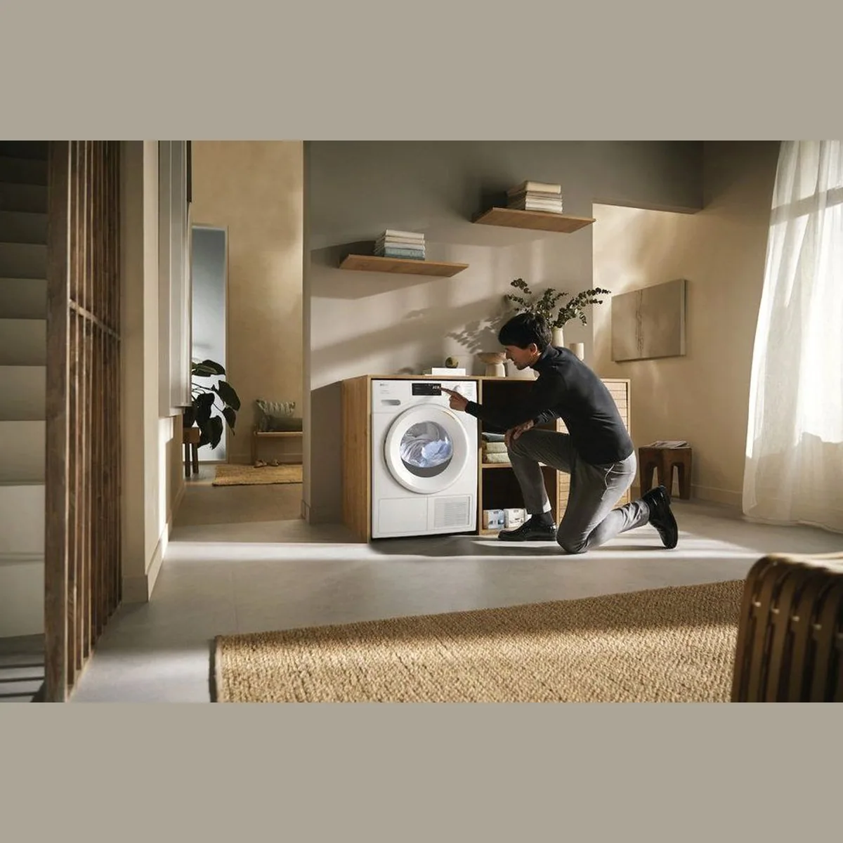 Miele TSC643WP Wärmepumpentrockner, EcoSpeed & 8 kg Kapazität — Langlebigkeit, Effizienz, Premium-Wäschepflege 5