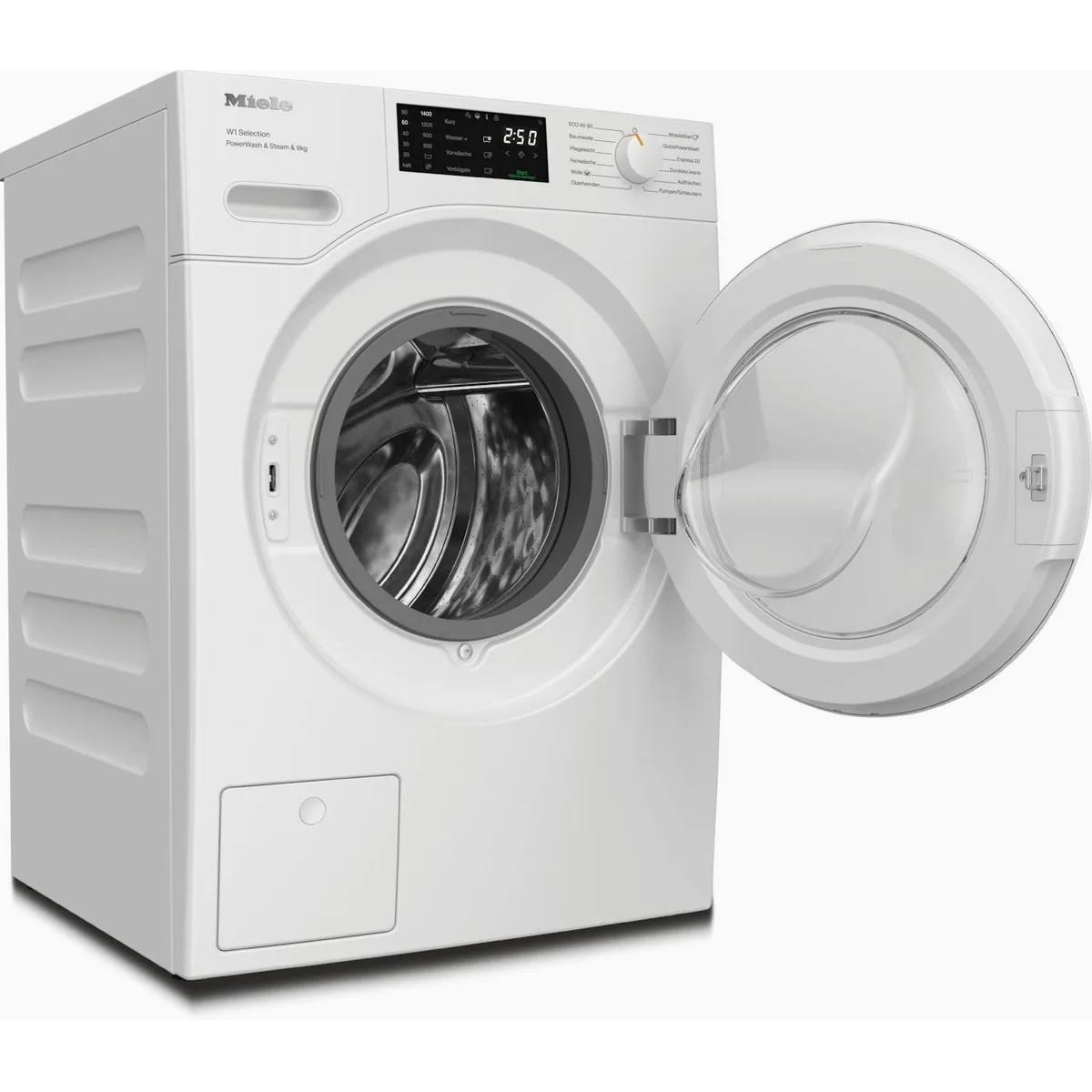 Miele WSD383 WCS PWash&Steam, 9 kg, 1400 U/min — effiziente Wäschepflege, 25 Jahre Motorgarantie, innovative Schaumerkennung 2