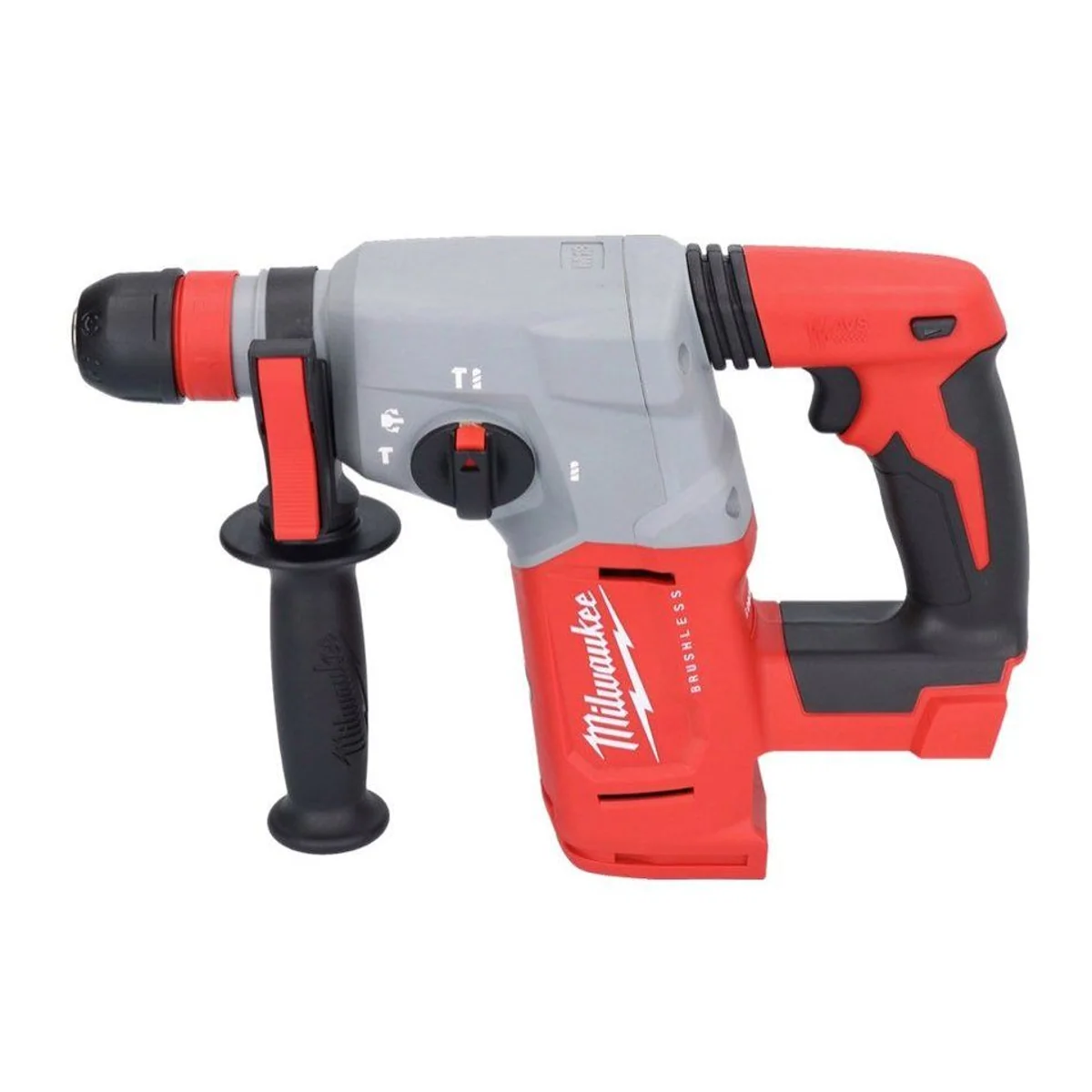 Milwaukee M18 BLHX Akku Kombihammer, bürstenloser Motor, 2,3 J Schlagenergie, kompakt und ergonomisch 3