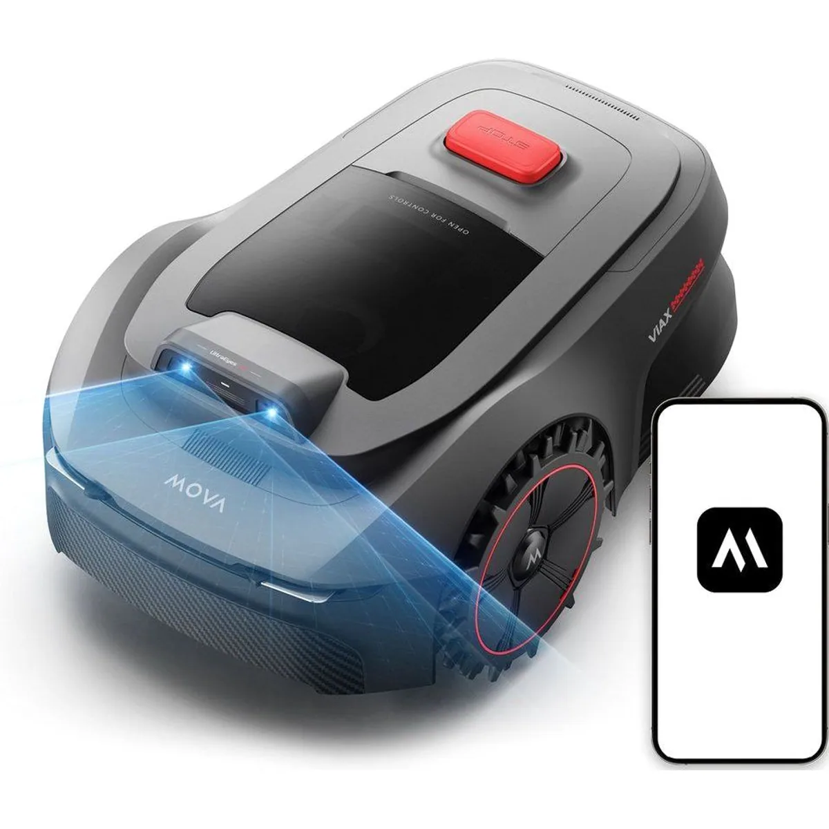 Mova ViAX 250 Rasenmähroboter-Akku, 18-V Lithium-Ionen, 2,5 Ah Kapazität