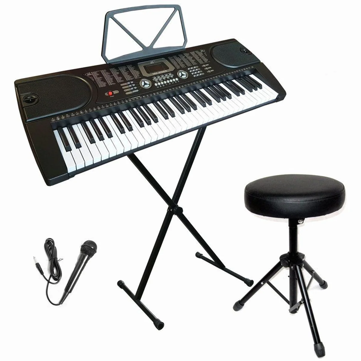 MSA Home-Keyboard 61 Tasten, vielseitig, inkl. Zubehörset