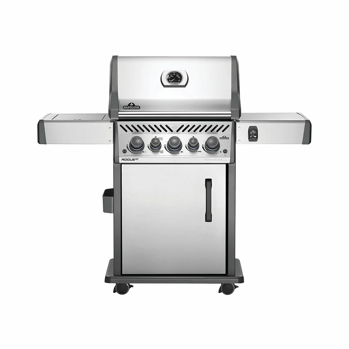 Napoleon Rogue SE 425 Gasgrill, Hochwertige Edelstahlbrenner, Infrarot-Heckbrenner, Sizzle Zone