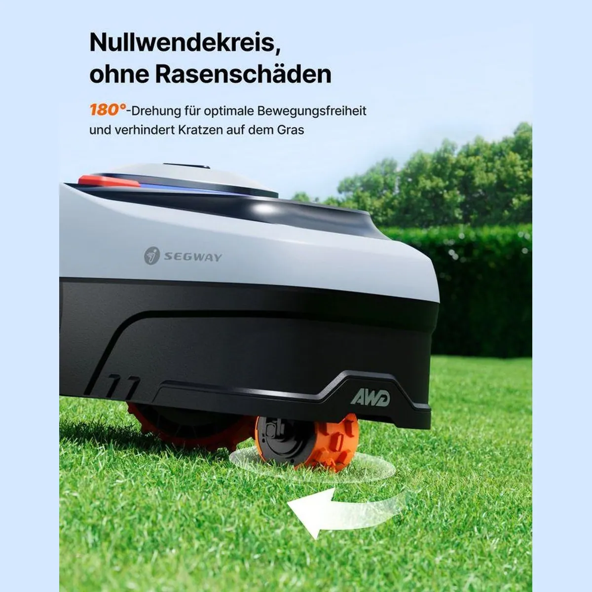 NAVIMOW i205 AWD Rasenmähroboter, Allradantrieb, präzise Kartierung — bis 500 m² 2