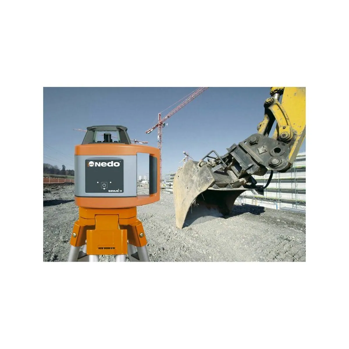 Nedo Sirius H Rotationslaser, vollautomatisch, Easy Control, hohe Nivelliergenauigkeit 2