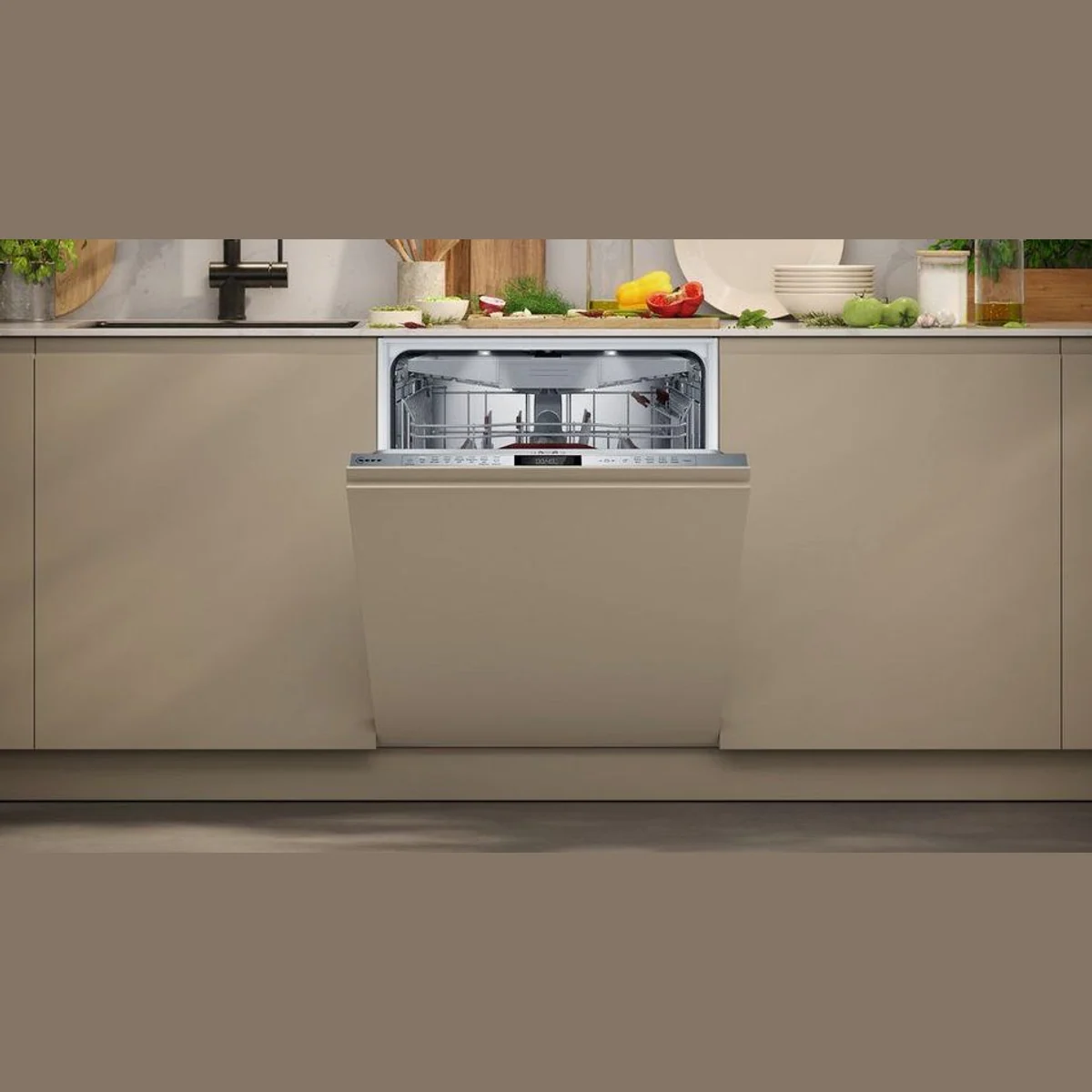 NEFF N 70 S157ECX17E Geschirrspüler, 14 Maßgedecke, flexibles Korbsystem, automatische Türöffnung 3