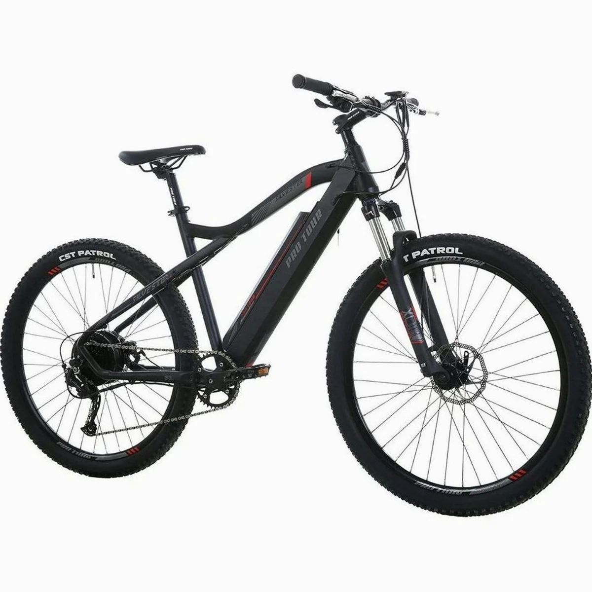 Nettlife E-Mountainbike, 250W Hinterradmotor, 36V/13Ah Akku, LCD-Display