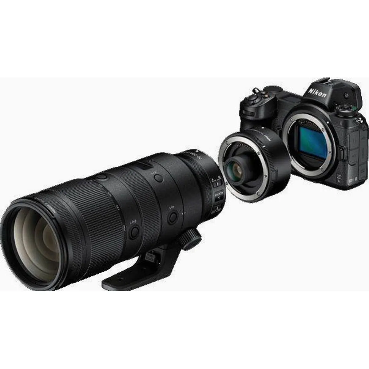 Nikon Z-Telekonverter 2,0x, optimierte Bildqualität, erweiterte Brennweite, präzise Verarbeitung