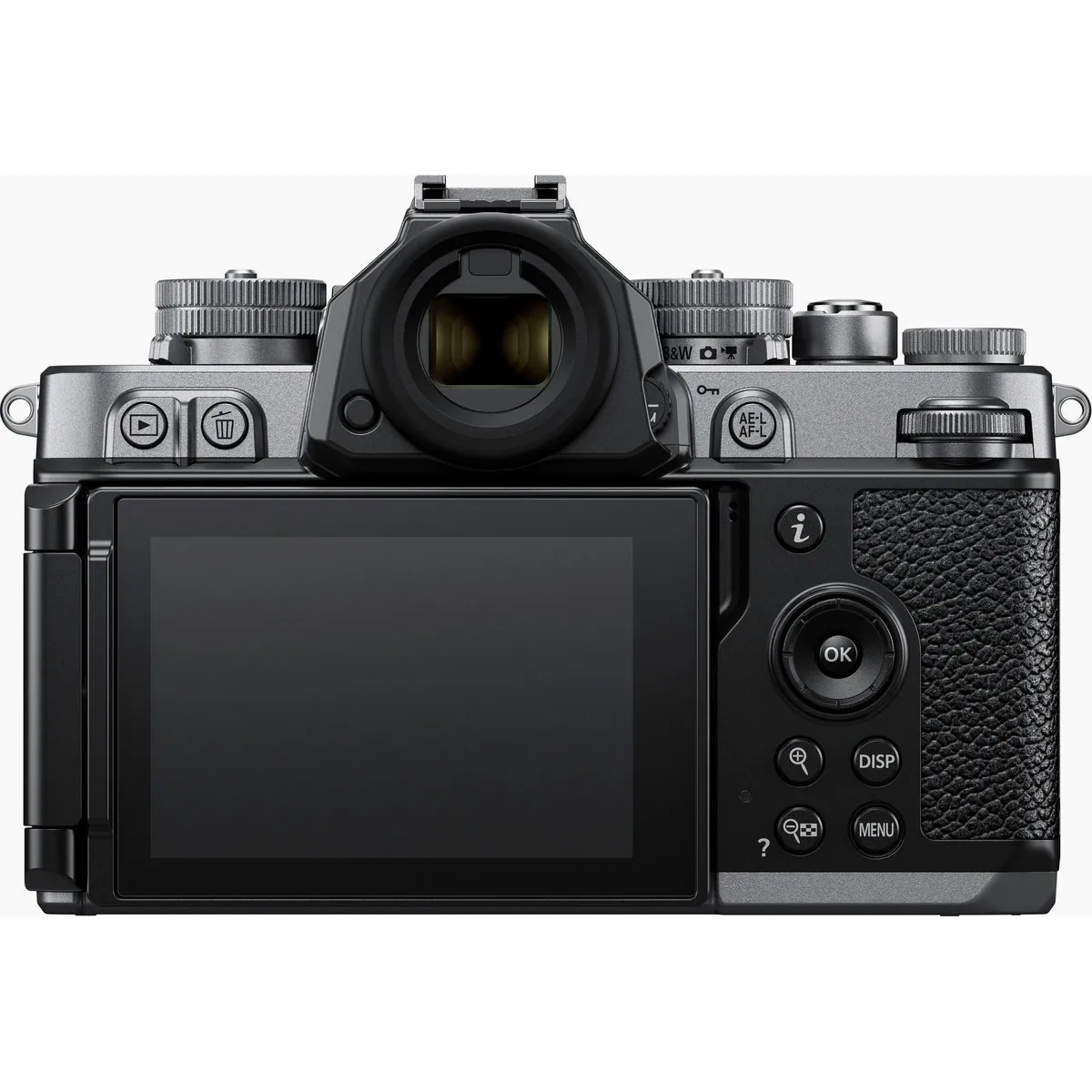 Nikon Z f Systemkamera, 24,5 MP, WLAN, Bluetooth – Hochleistungs-VR, präzise Motiverkennung, drehbarer Monitor 5