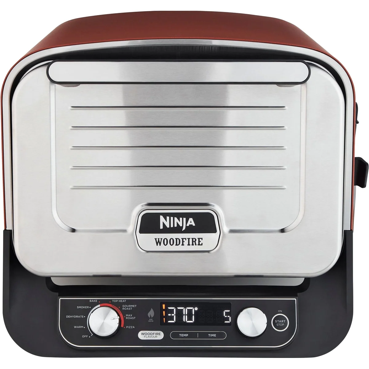NINJA Multiofen OO101EU, 8-in-1 Outdoor-Kochgerät mit Woodfire-Technologie