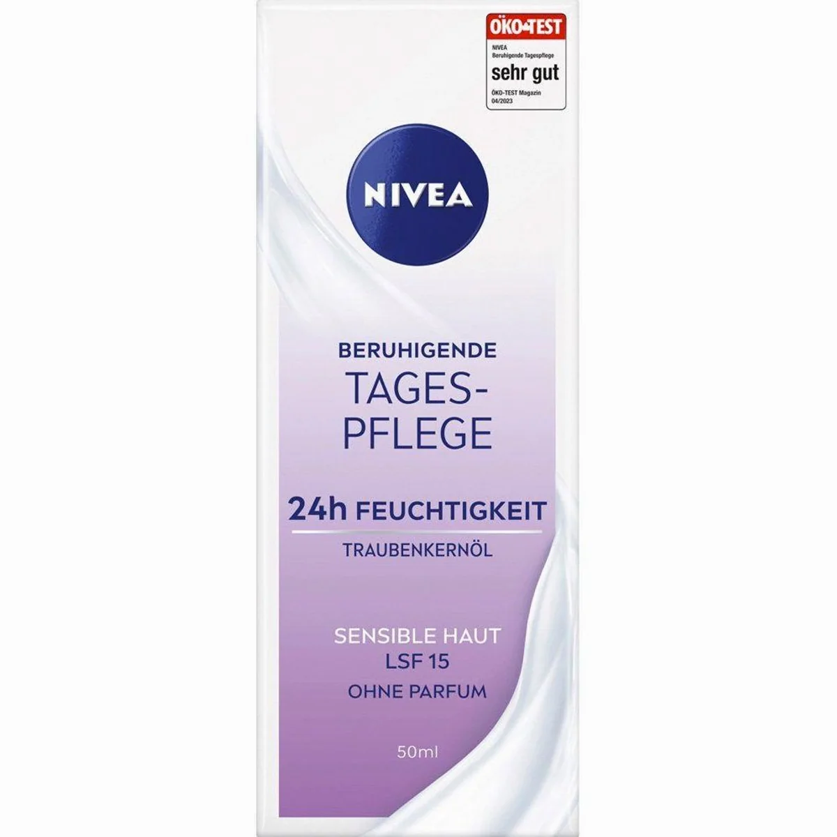 Nivea Essentials Gesichtscreme, 24h Feuchtigkeit, LSF 15 für sensible Haut 3