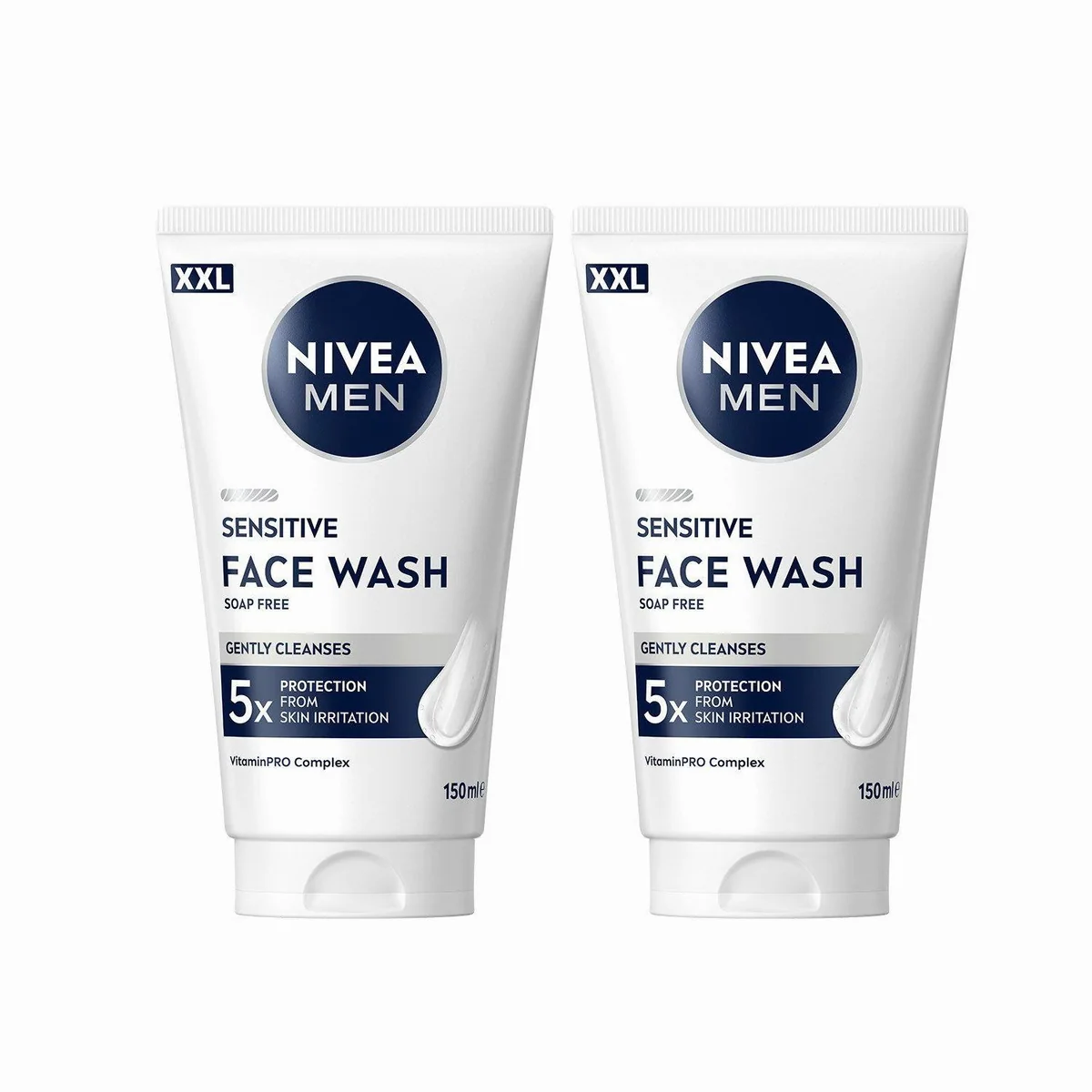 Nivea Men Gesichtsreinigungsgel Sensitive, milde Formel für empfindliche Haut