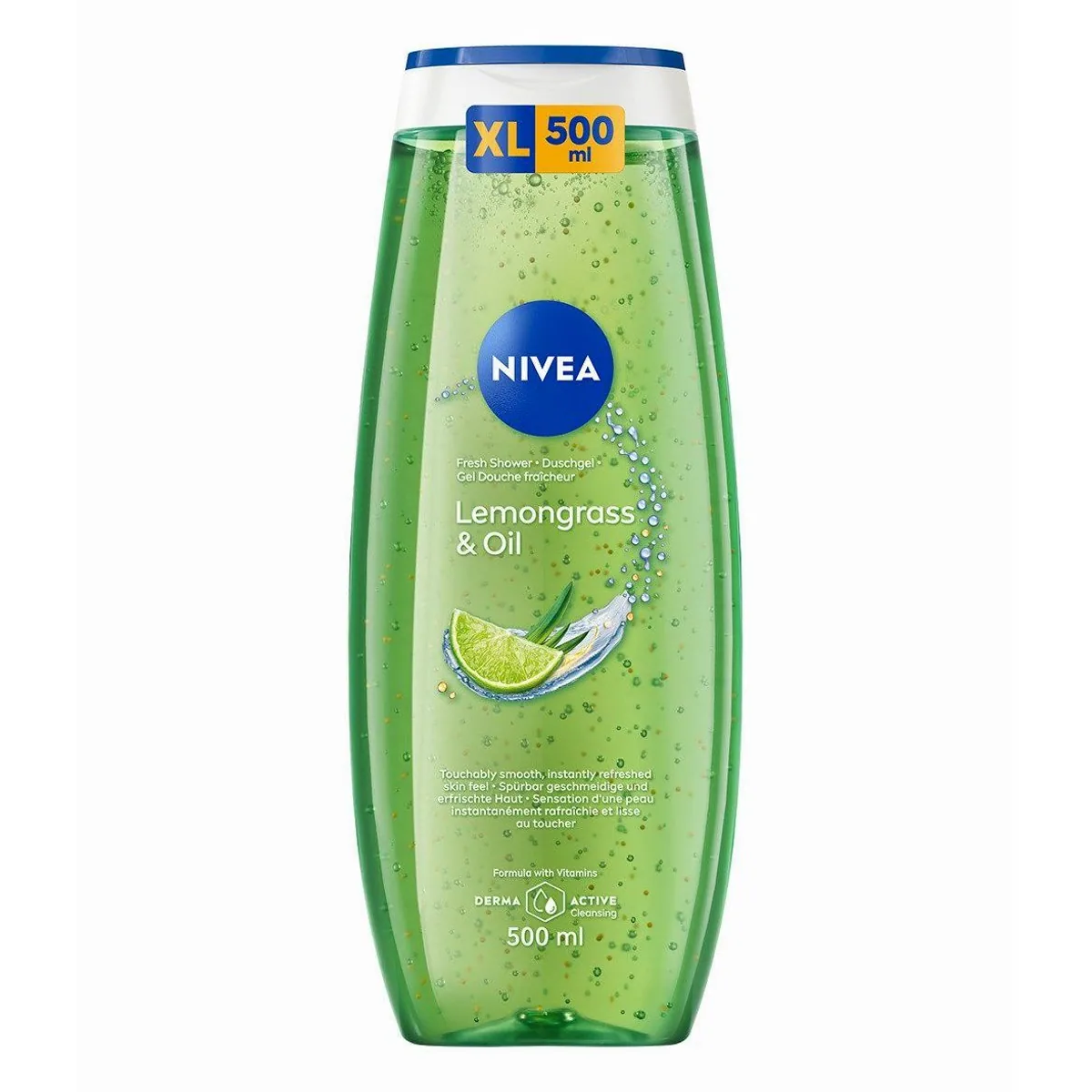 Nivea Duschgel Pflegedusche Lemongrass & Oil, erfrischend und pflegend — 4 x 500 ml 2