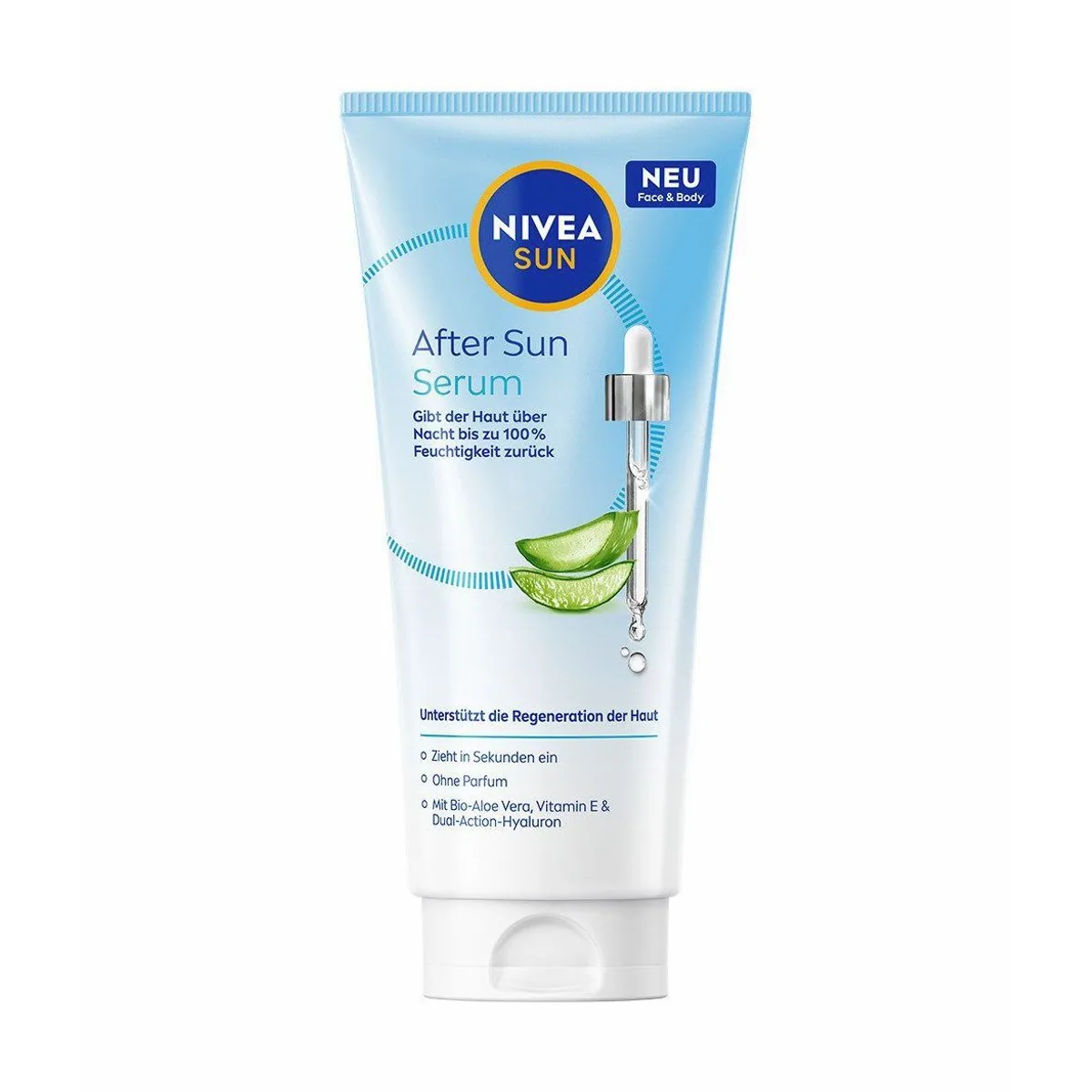 Nivea Sun After Sun Serum, intensiv feuchtigkeitsspendend mit Bio-Aloe Vera — 2 x 100ml Set 2