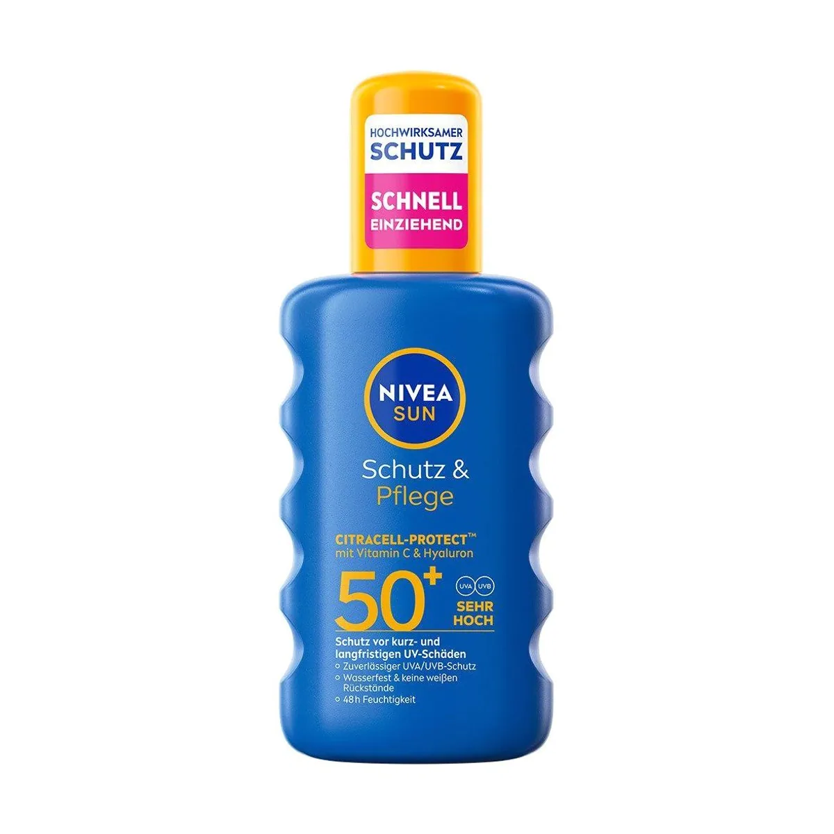 Nivea Sun Sonnenschutzspray LSF 50+, optimaler Schutz & intensive Pflege