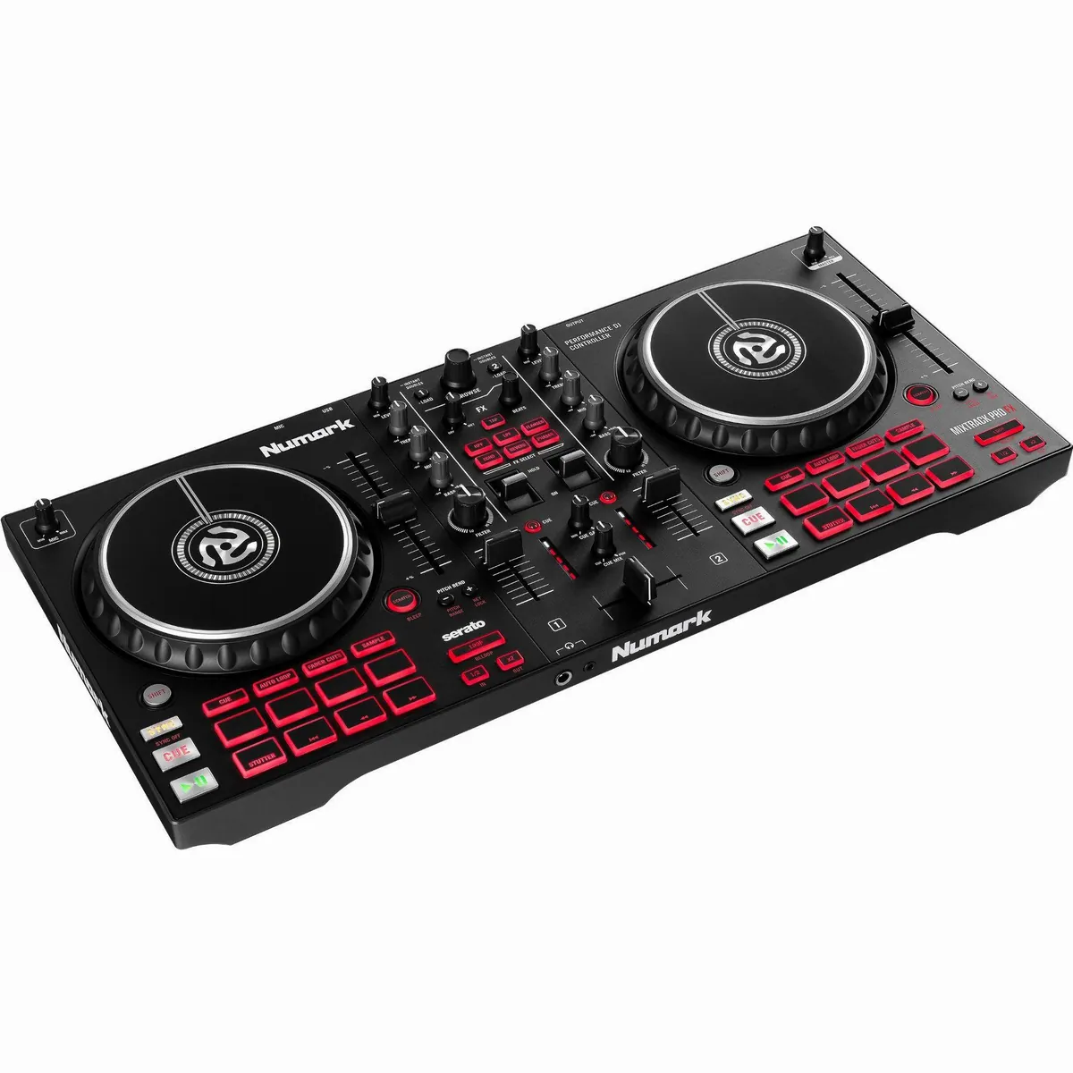 Numark Mixtrack Pro FX DJ-Controller, 2-Kanal, intuitive Bedienung, hochwertige Audioarchitektur 2