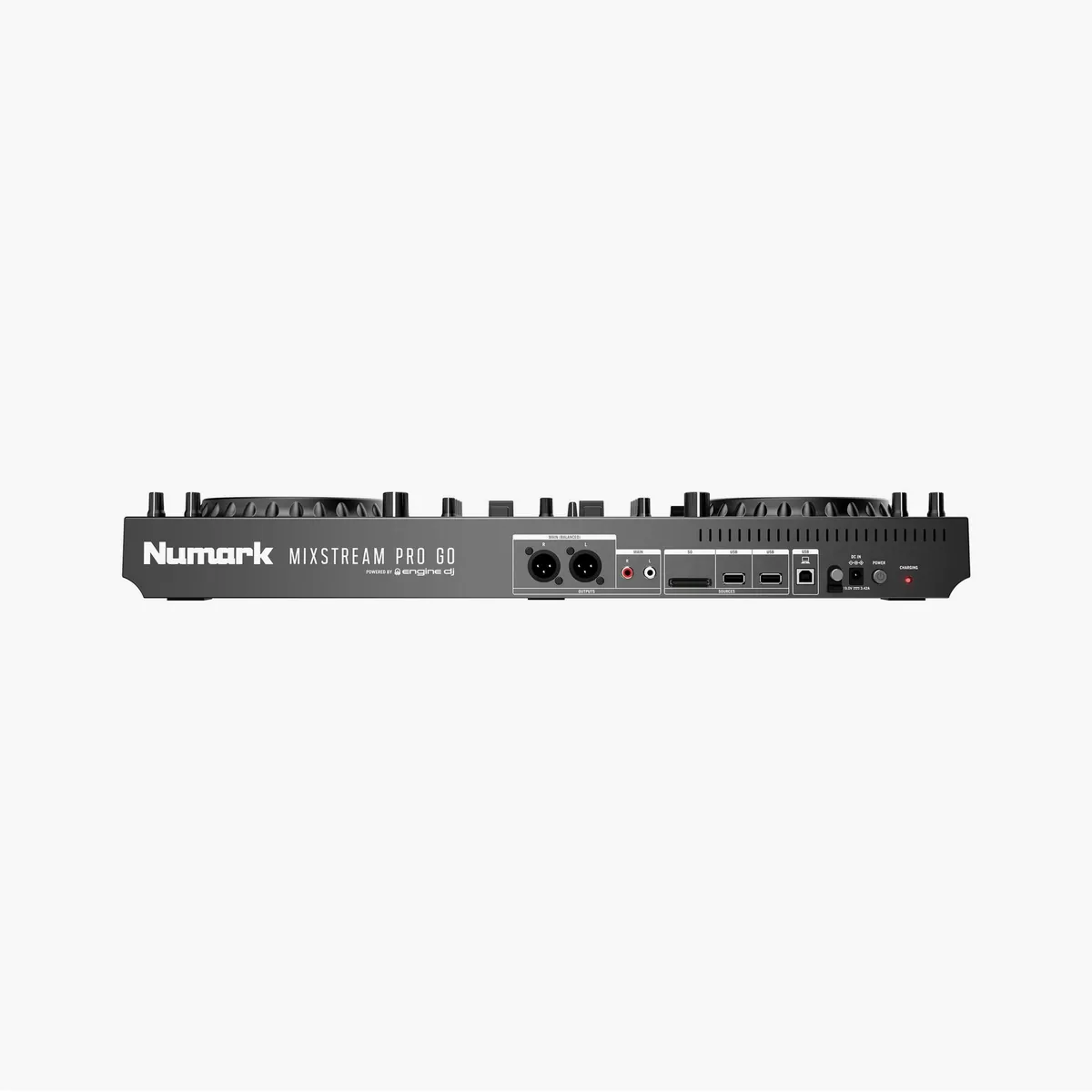 Numark Mixstream Pro Go DJ-Controller, Akku-betrieben, integriertes WLAN, 7-Zoll Touchscreen 4