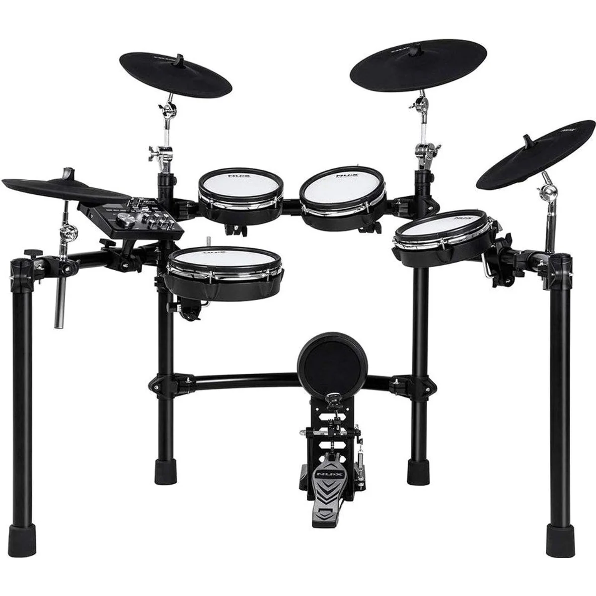 Nux DM-7X E-Drum Set, authentisches Spielgefühl, vielseitige Übungsfunktionen, Bluetooth-Konnektivität 2