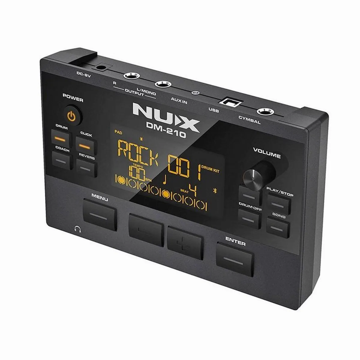 Nux DM-210 E-Drum, authentisches Spielgefühl, platzsparend, vielseitige Soundmöglichkeiten 4