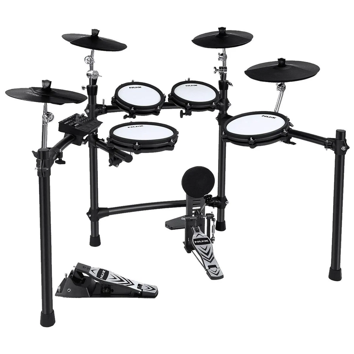 Nux DM-310 E-Drum, realistisches Spielgefühl, umfassende Soundbibliothek 2