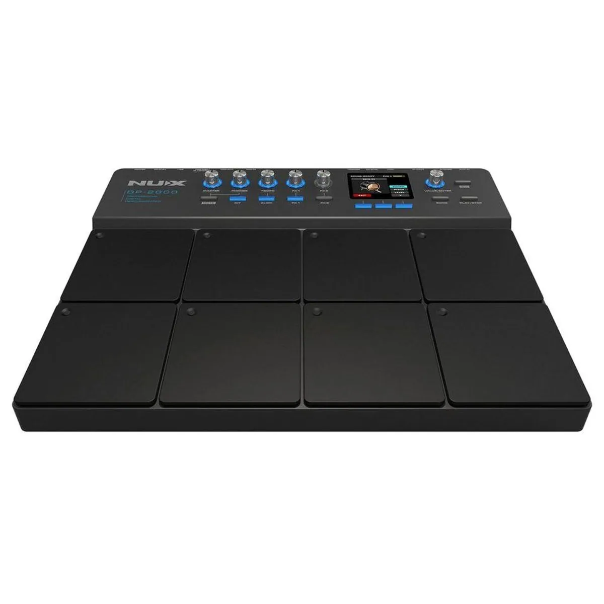 Nux DP-2000 E-Drum, professionelles Percussion-Pad mit Ständer und Drumstick-Halter 3