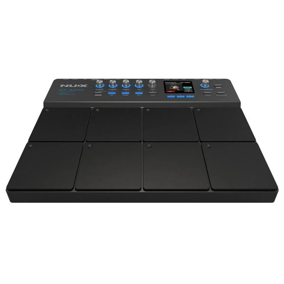 Nux DP-2000 E-Drum Set, professionelles Percussion-Pad mit Kick-Pedal und HiHat 3